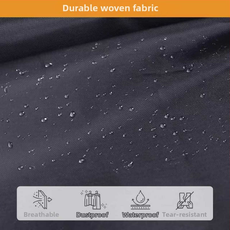 Šatový obal z netkanej textílie, 3D skladací, proti prachu a vlhkosti, na cestovanie a domáce uloženie