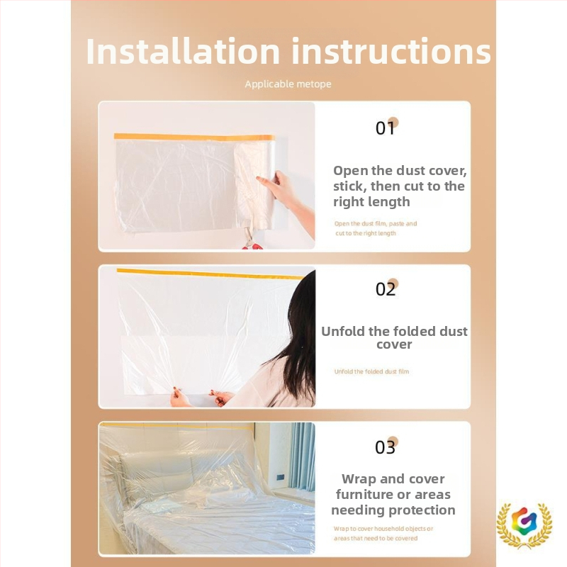 Κάλυμμα προστασίας από σκόνη μίας χρήσης για οικιακές συσκευές και έπιπλα — μοντέλο Fcz-01; κατάλληλο για βρώμικα ρούχα; μάρκα Other; εφαρμόσιμος χώρος: Other