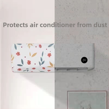 Κάλυμμα προστασίας κλιματιστικού τοίχου, καθολικό, πλήρης κάλυψη, ανθεκτικό στη σκόνη και υγρασία, πλενόμενο