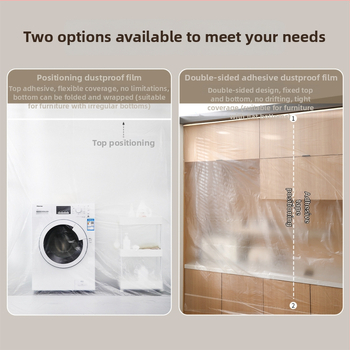 FaSoLa Κάλυμμα σκόνης επίπλων – PE υλικό, μινιμαλιστικό στυλ, προσαρμόσιμο, κατάλληλο για σαλόνι, υπνοδωμάτιο, μελέτη, εστιατόριο, μπαλκόνι και παιδικό δωμάτιο