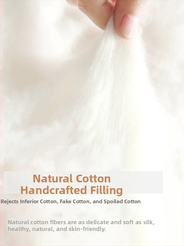 Жилетка от органичен памук 95%+, пълнеж от памук, V-образно деколте, три копчета, свободна кройка