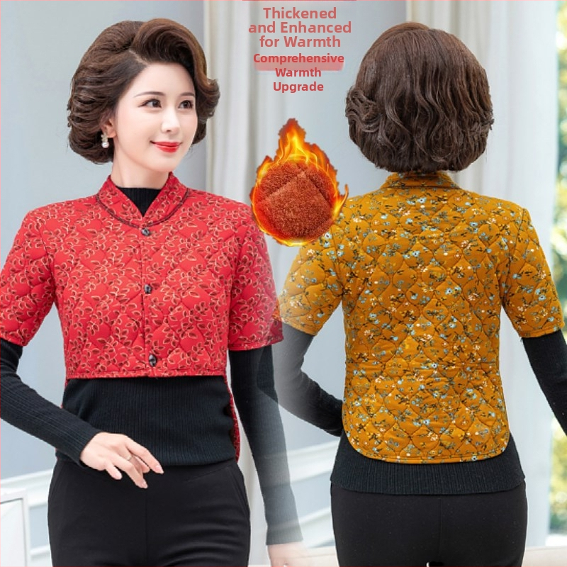 Veste sievietēm vecuma vidū un vecākām, ar flīsa oderi, silta un bieza, vidukļa atbalsts, īss piegriezums, audums no camel hair ar konopju piejaukumu, neitrāls stils, japāņu/Korejas brīvā laika stils