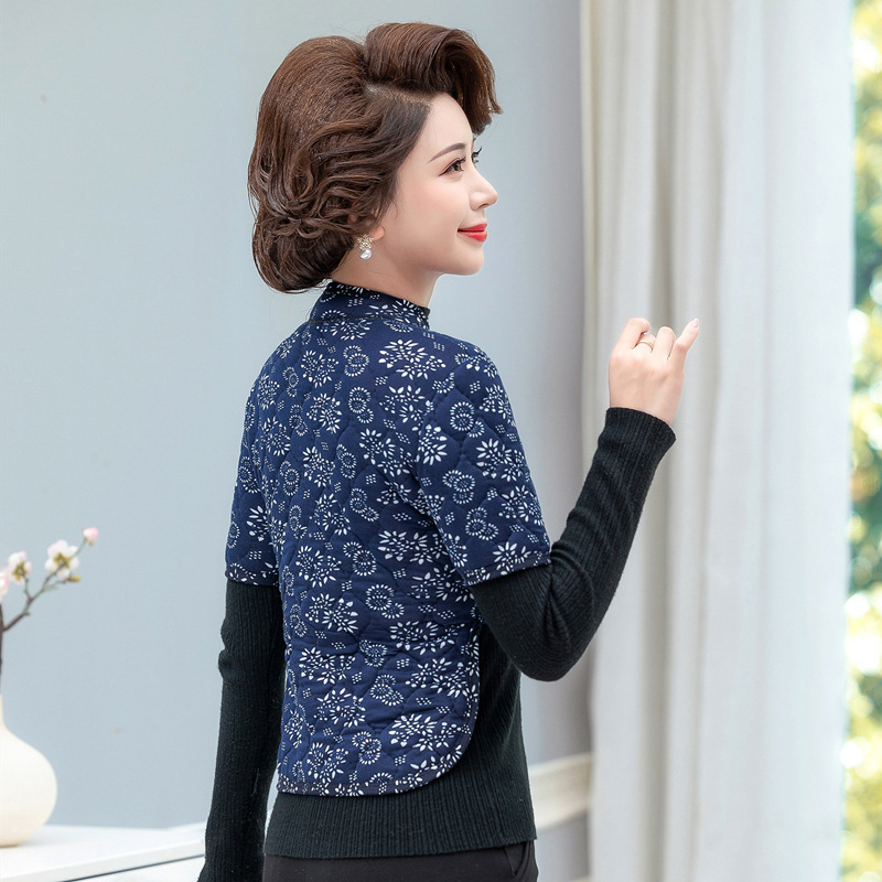 Veste sievietēm vecuma vidū un vecākām, ar flīsa oderi, silta un bieza, vidukļa atbalsts, īss piegriezums, audums no camel hair ar konopju piejaukumu, neitrāls stils, japāņu/Korejas brīvā laika stils