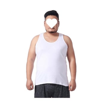 Мъжки модал жилет - свободна кройка, райета, ежедневен стил, лято