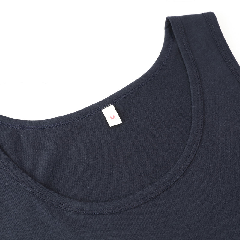 Спортен жилет от памук, свободна кройка, за движение през лятото за хора средна възраст