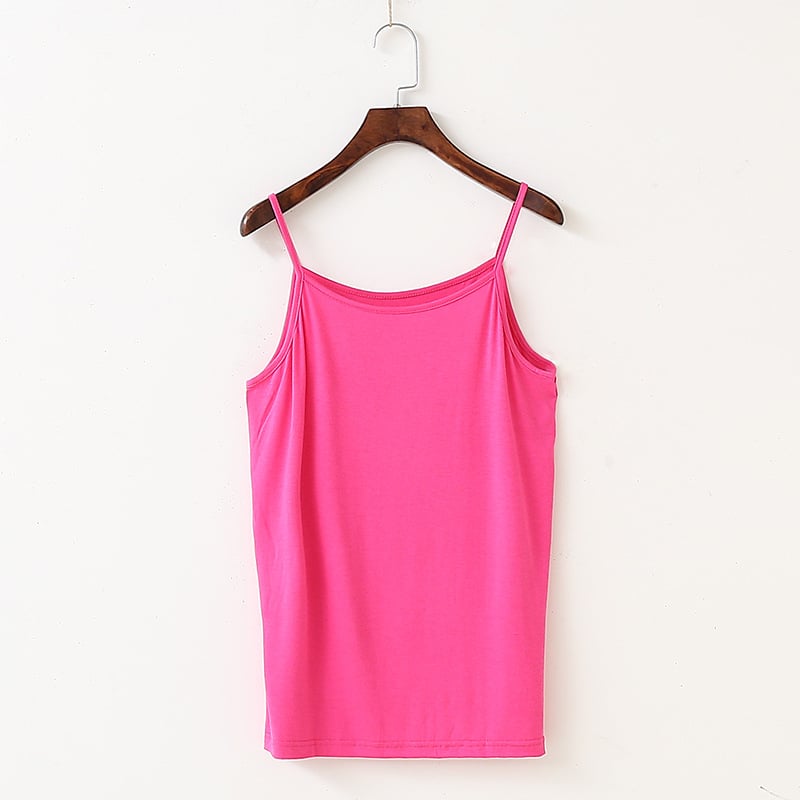 Потник с презрамки, безшевна едночастова кройка, кръгла яка, лято (80–90% модал, 181–200 г/м²)