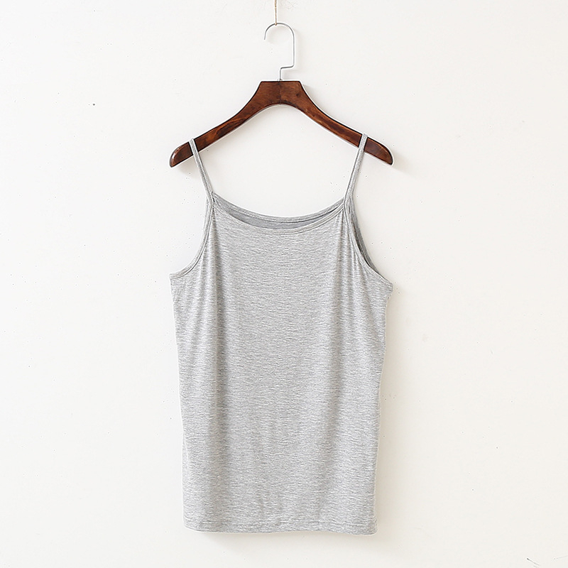 Потник с презрамки, безшевна едночастова кройка, кръгла яка, лято (80–90% модал, 181–200 г/м²)