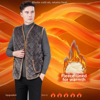 Жилетка с качулка за зимата, удебелена плюшена подплата, основна материя: зайча козина, райета, слим фит