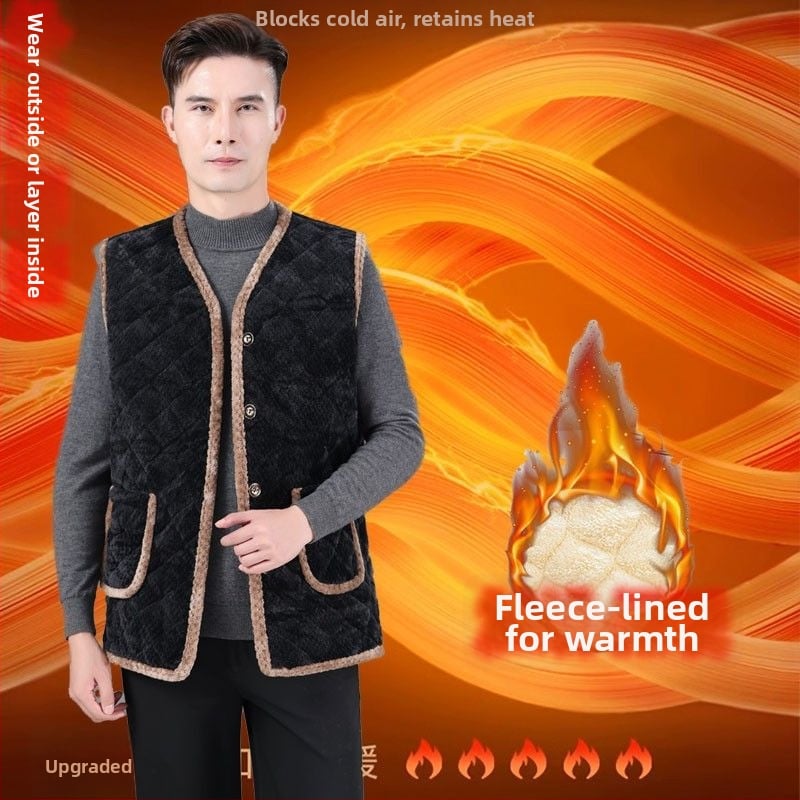 Жилетка с качулка за зимата, удебелена плюшена подплата, основна материя: зайча козина, райета, слим фит