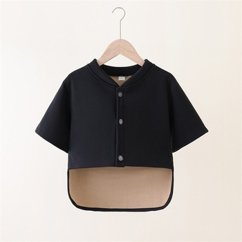 Sieviešu nakts veste ar flīsa odere, cieši pie pleciem un vidukļa, īss garums, bez apkakles, rudens 2025, kokvilnas-poliestera maisījums