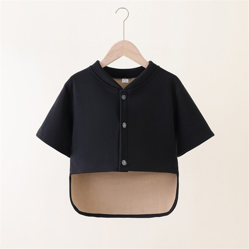 Sieviešu nakts veste ar flīsa odere, cieši pie pleciem un vidukļa, īss garums, bez apkakles, rudens 2025, kokvilnas-poliestera maisījums