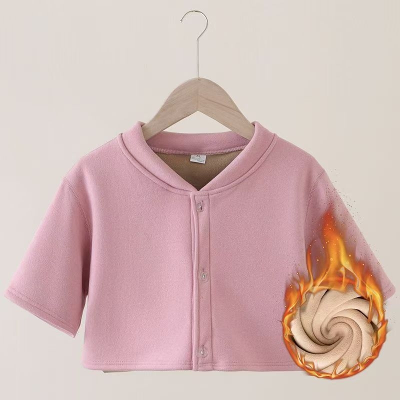 Sieviešu nakts veste ar flīsa odere, cieši pie pleciem un vidukļa, īss garums, bez apkakles, rudens 2025, kokvilnas-poliestera maisījums