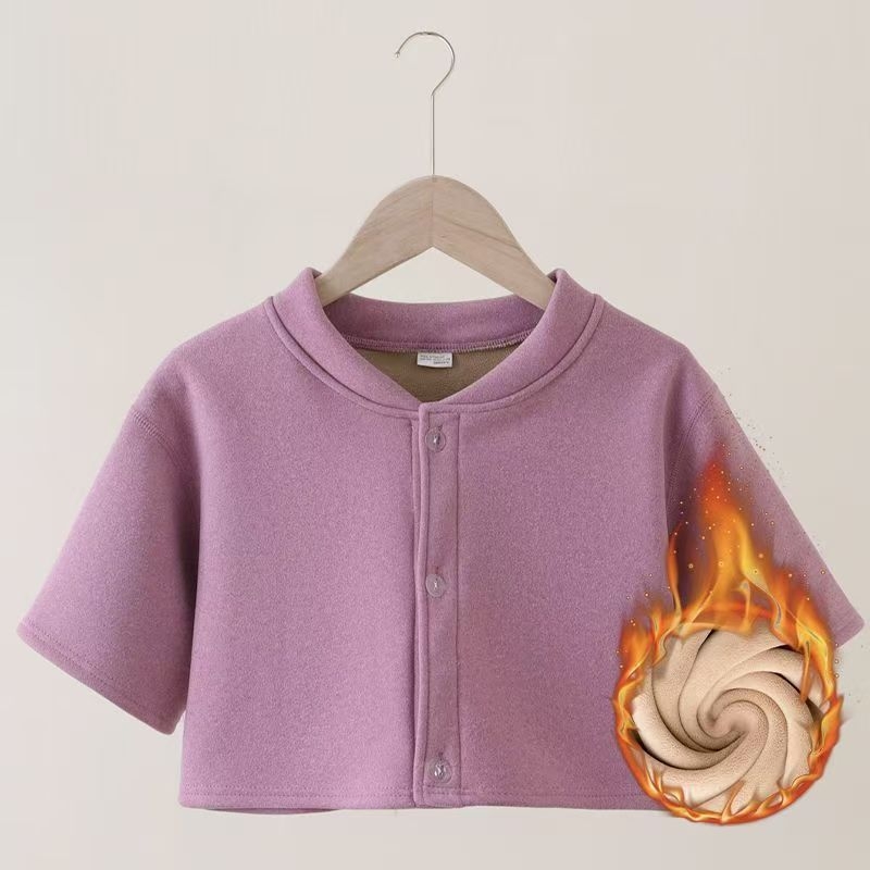 Sieviešu nakts veste ar flīsa odere, cieši pie pleciem un vidukļa, īss garums, bez apkakles, rudens 2025, kokvilnas-poliestera maisījums