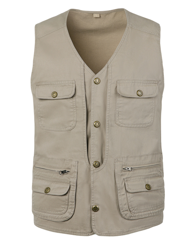 Памучна подплатена жилетка, свободен модел, стояща яка, цип, 100% памук, подплата от памук