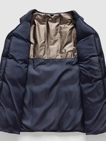 Ανδρικό γιλέκο από βαμβάκι με επένδυση, παχύτερο ύφασμα, εξωτερικό ύφασμα από πολυεστέρα με επένδυση πολυεστέρα, 3D τσέπες