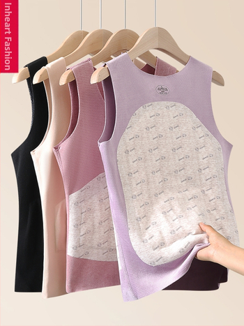 Moteriška šiluminė liemenė – poliesterio pluoštas >95%, be lyginimo apdailos, reguliari ilgis, elegantiškas kasdienis stilius, žiema 2025