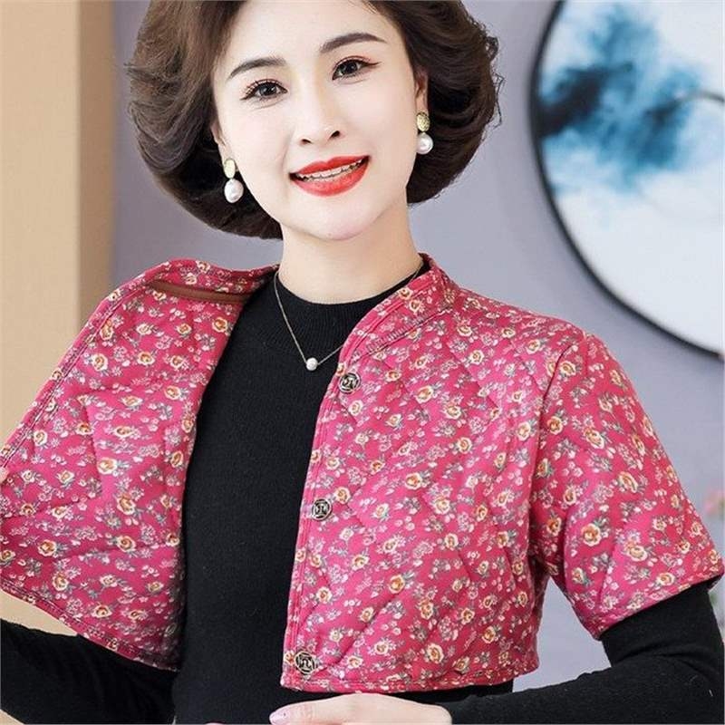 Moteriški trumpom rankovėm naktinė palaidinė, minimalistinis japonų/korejiečių stilius, audinys medvilnės-poliesteris, ilgis 40–50 cm, ruduo 2025