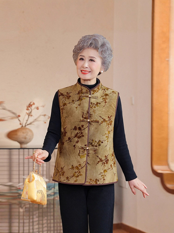 Дамска жилетка от Mink Velvet в стил кардиган – стояща яка, 3D ефект, свободен силует