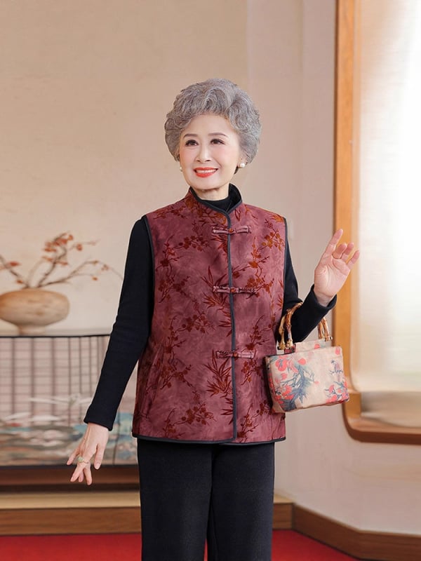 Дамска жилетка от Mink Velvet в стил кардиган – стояща яка, 3D ефект, свободен силует