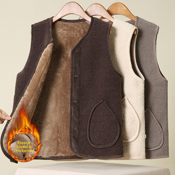 Стандартен дамски жилет с поло яка, чeнилен плат и спандекс под 30%, пролет 2025