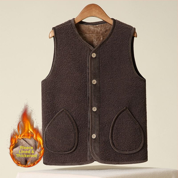 Стандартен дамски жилет с поло яка, чeнилен плат и спандекс под 30%, пролет 2025