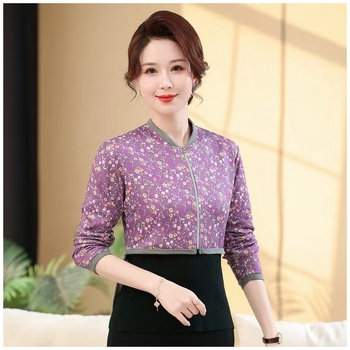 Дамски есенен жилет със стил кардиган и рамен нагревател, полиестер 70-80%, кръгла яка, стандартен крой