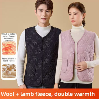 Veste ar flīsa iekšdieni, reljēfiska tekstūra, retro ziedu raksts, kokvilnas-poliestera audums ar 80–90% poliestera un vilnas saturs līdz 30%