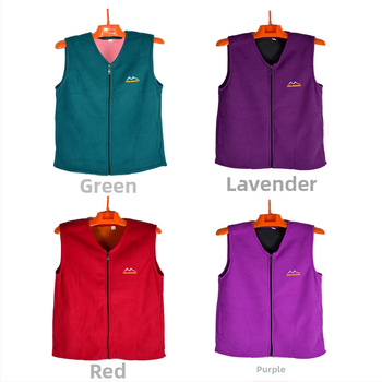 Жилет от полар с цип, 3D ефект, памучен пълнеж, основен плат 90–95% полиестер, за възрастни жени, зимна колекция 2022