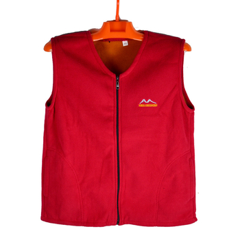 Жилет от полар с цип, 3D ефект, памучен пълнеж, основен плат 90–95% полиестер, за възрастни жени, зимна колекция 2022