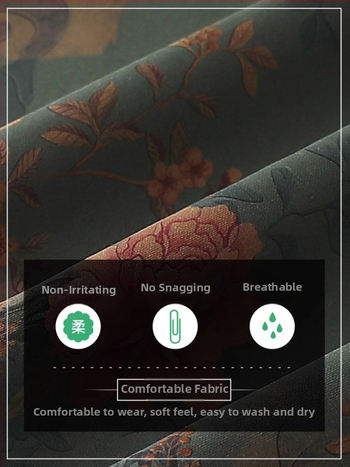 Veste vidējā vecumā un vecākām sievietēm, elegants ziedu raksts, poliestera audums, pavasaris 2025