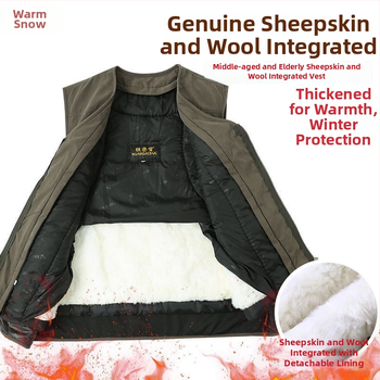 Мъжки качулков quilted жилет, Slim fit, V-образно деколте, цип отпред, райета деним, основна тъкан: зайчи косъм, лен подплата