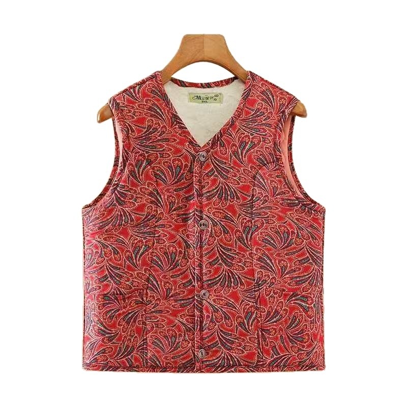 Sieviešu poliestera vestes ar ziedu rakstu, vidēja garuma 50-65 cm, elegants ikdienas stila, poliestera saturs 80-90%