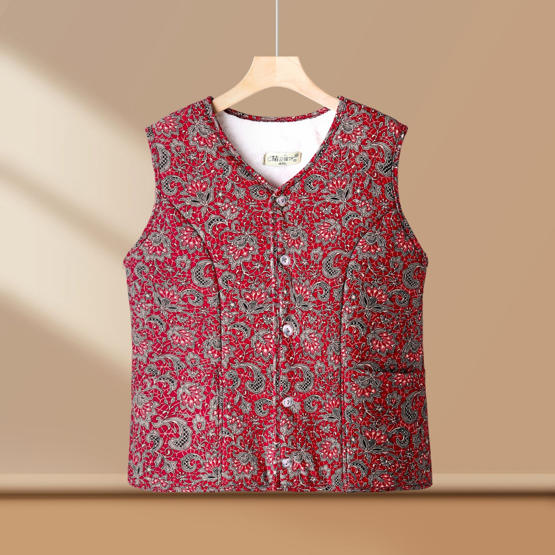 Ziemas floras veste ar piena-silkas audumu un vilnas oderi, elegantais ikdienas stils, V kakls, auduma saturs 50–70%, Ziemas 2025