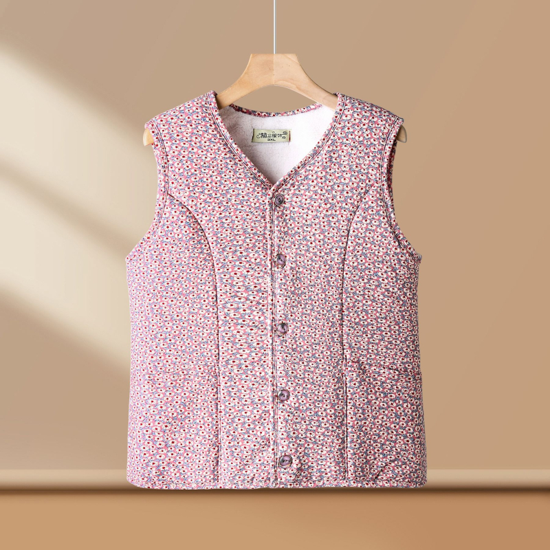 Ziemas floras veste ar piena-silkas audumu un vilnas oderi, elegantais ikdienas stils, V kakls, auduma saturs 50–70%, Ziemas 2025