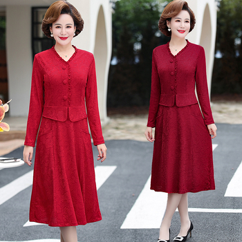 Дамска рокля с панели и шевове, средна дължина, дълги ръкави, плюс размер, шевова панелна конструкция (Зимен 2023; полиестер; основна съставка 95%+; вторично: полиестрово влакно <30%; стил: рокля)