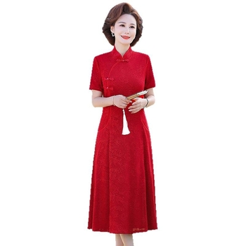 Ženska haljina s Tencel mješavinom (70-80%) i poliestera (30-50%), midi duljina, A-silueta, stojeći ovratnik, kratki rukavi