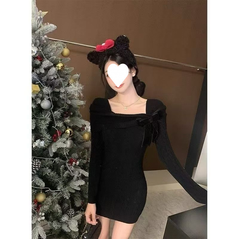 Adīta džemperkleita, Ķīniešu stilā, literārais retro, pavasaris 2025, midi garums, reljefveida tekstūra