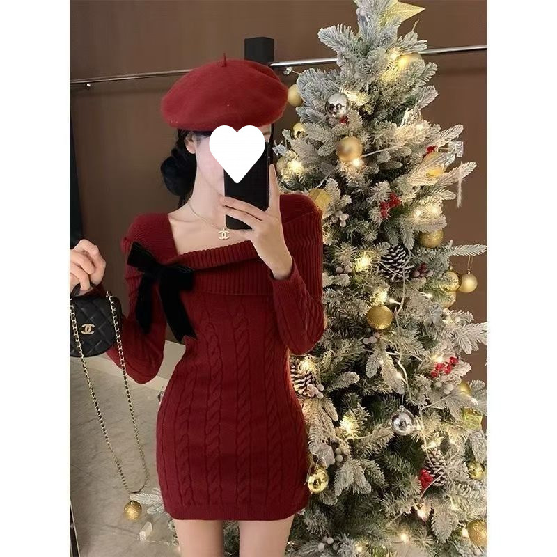 Adīta džemperkleita, Ķīniešu stilā, literārais retro, pavasaris 2025, midi garums, reljefveida tekstūra