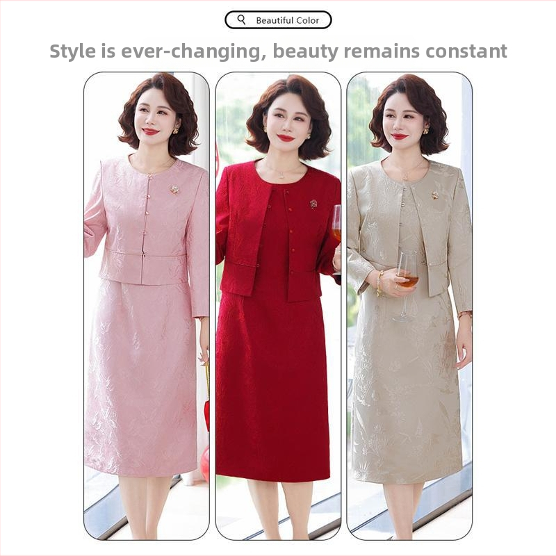 Kāzu kleita rudens 2025 – poliesteris, vairāk nekā 95% poliesteru, apdruka, vidēja garuma, biroja stila