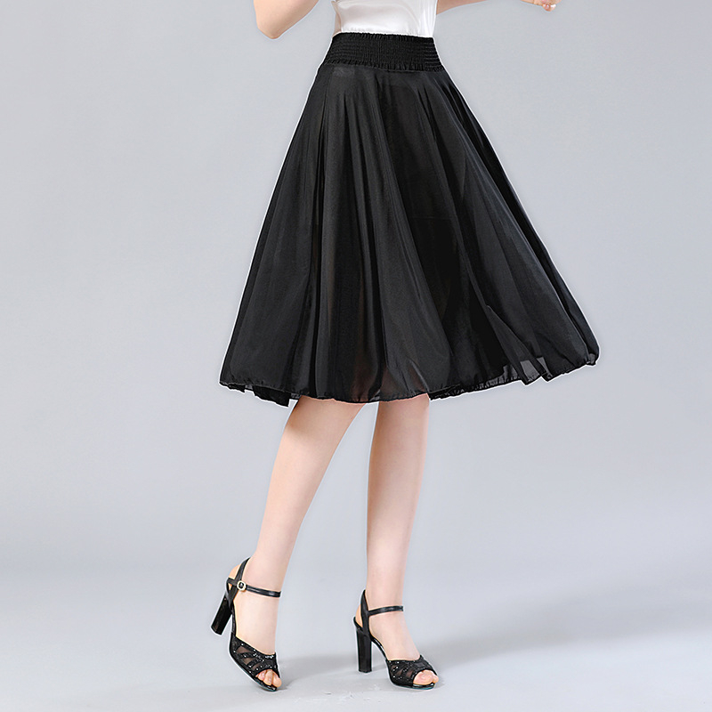 Юбка, народен стил, къса пола, обемна пола, ацетатна тъкан, печат/ боядисване