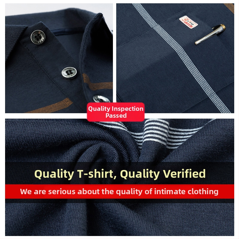 Muška dugačko rukava pamučna majica s prugama, slobodan kroj