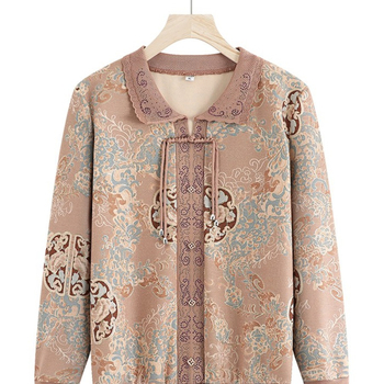 Naiste pikkade varrukatega polo-top, kirjanduslik retro-stiil, PVC segu 30–50%, kevad 2025