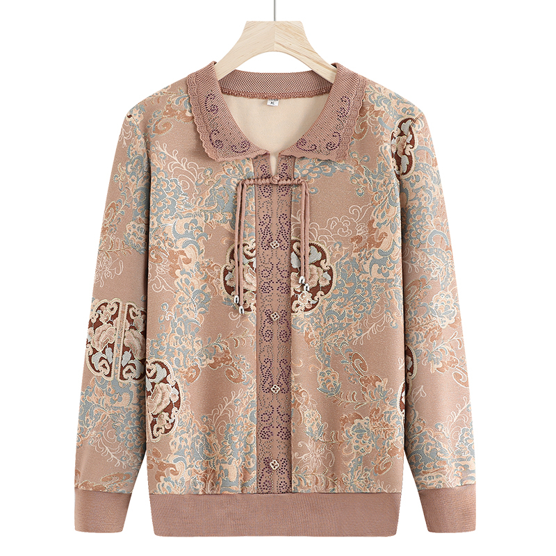 Naiste pikkade varrukatega polo-top, kirjanduslik retro-stiil, PVC segu 30–50%, kevad 2025