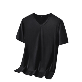 Muška T majica s kratkim rukavima, mladi stil, slim-fit, okrugli izrez, brzo sušenje poliestera, ljeto