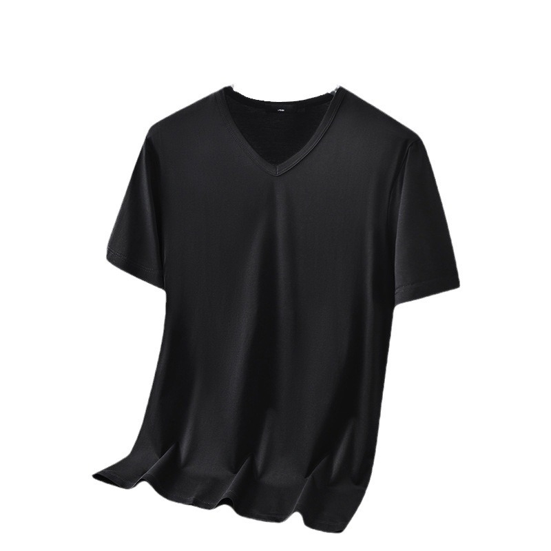 Muška T majica s kratkim rukavima, mladi stil, slim-fit, okrugli izrez, brzo sušenje poliestera, ljeto