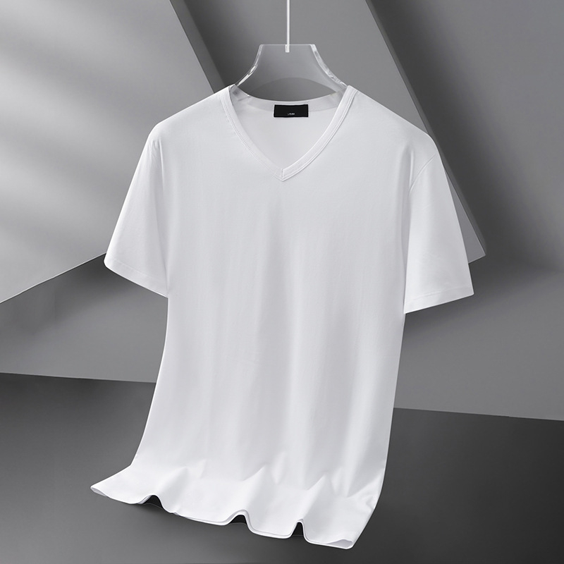 Muška T majica s kratkim rukavima, mladi stil, slim-fit, okrugli izrez, brzo sušenje poliestera, ljeto