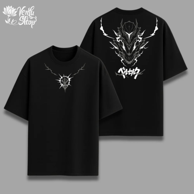 Tricou din bumbac cu imprimeu desen animat, mâneci scurte, croială lejeră, guler rotund, vară 2025