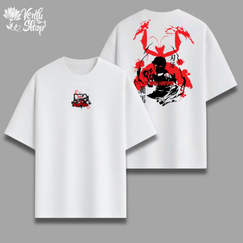 Tricou din bumbac cu imprimeu desen animat, mâneci scurte, croială lejeră, guler rotund, vară 2025