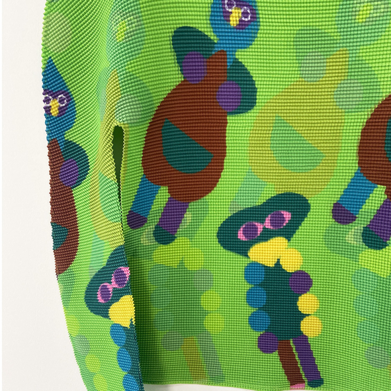 Poliesterski top s dugim rukavima, polu-visoki ovratnik, anime otisak, uski kroj, japanski stil pulover, jesen 2024