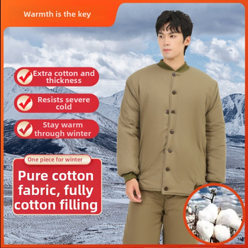 Pánska bavlnená prešívaná bunda s výplňou z hodvábno-bavlneného materiálu, hrubá, bez kapucne, stojatý golier, zapínanie na jedno radu gombíkov, 100% bavlna zvonka aj vo vnútri, obojstranné nosenie